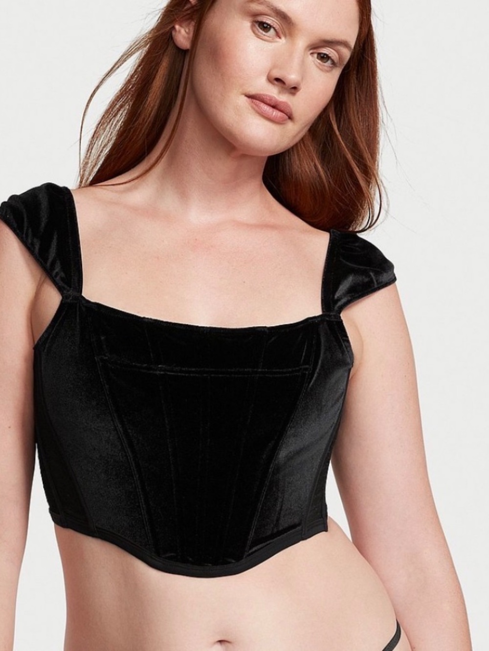 Victoria’s Secret | Dream Angels Velvet Corset Top | Size XS/XP | NWT